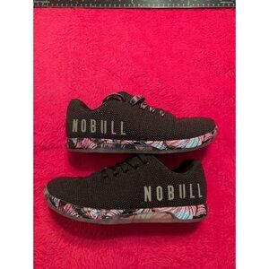 NOBULL Women’s 7 / Men’s 5.5 Trainers Midnight Palm Black Tropical CrossFit